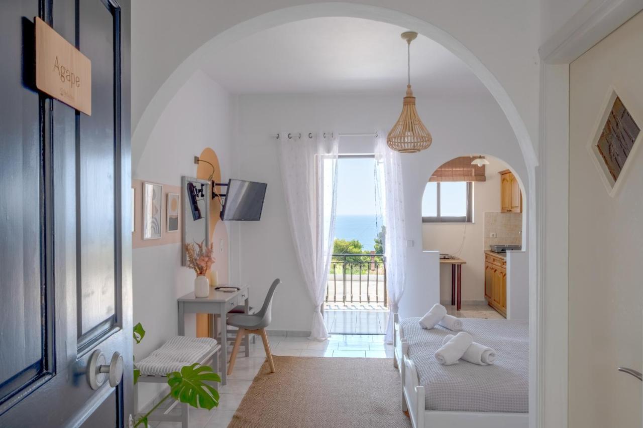 Pefkides Aegina Boutique Apartments Agia Marina  Luaran gambar