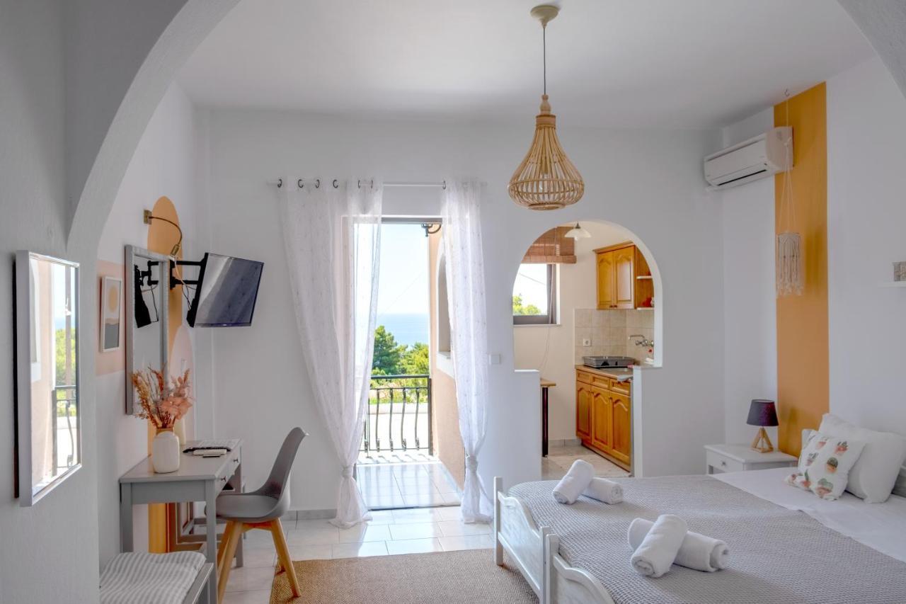 Pefkides Aegina Boutique Apartments Agia Marina  Luaran gambar